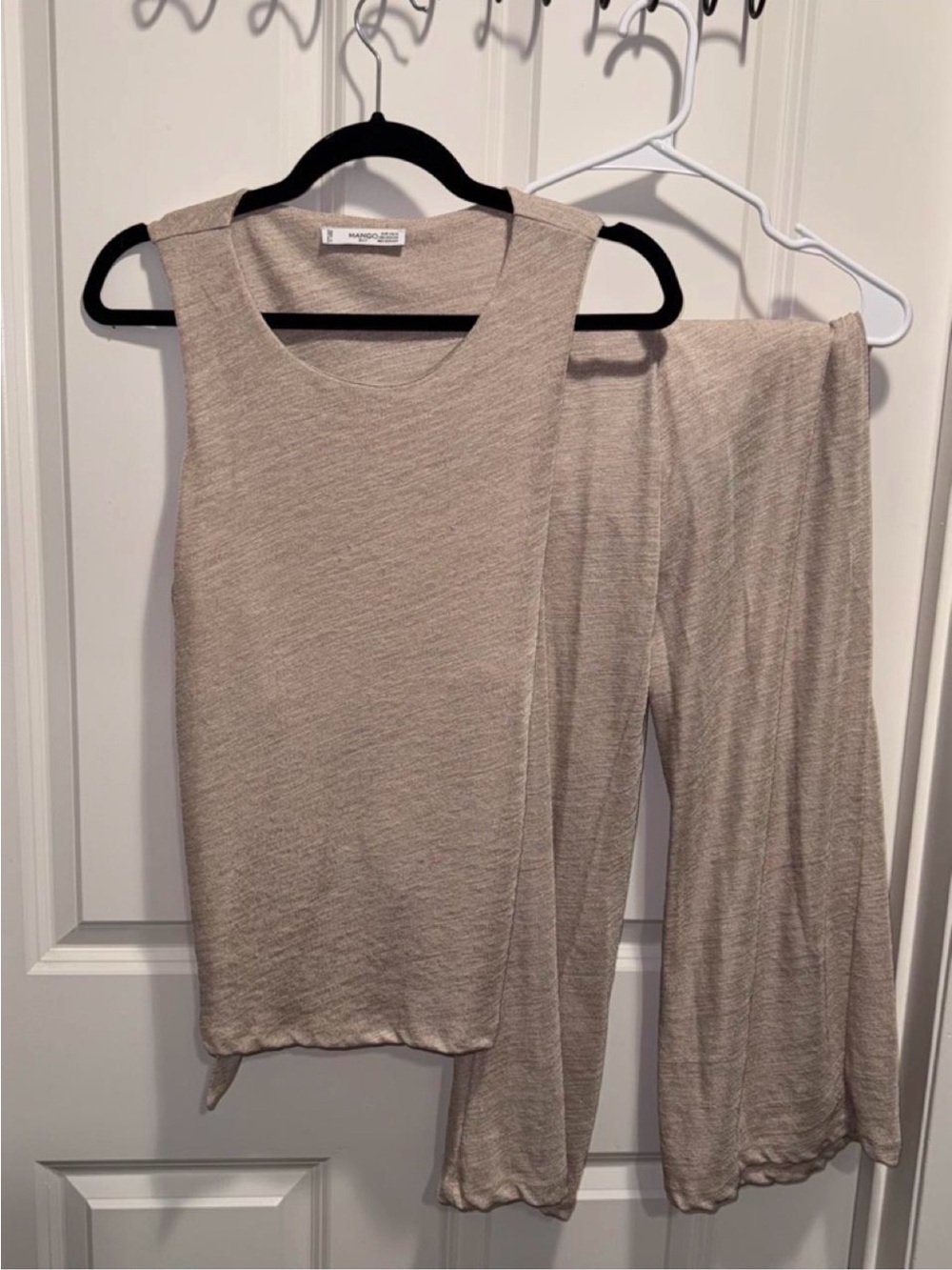 Mango 2 Piece Knit Top and Pant Set